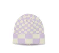 The Drop Women's Karina Multi Checkered Beanie, Digital Lavender/Whisper White, One Size