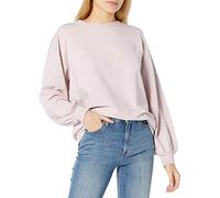 The Drop Women's Kiko Oversized Crew Neck Sweatshirt, Ice Pink, 5XL Plus