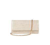 The Drop Women's Leroya Wallet on Chain Crossbody, Ivory, One Size