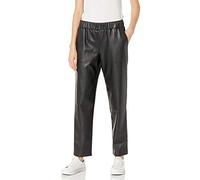 The Drop Women's @lisadnyc Faux Leather Pull-On Jogger, Black, 4XL Plus