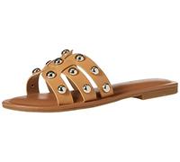 The Drop Women's Monika Flat H-band Slide Sandal Flat Sandal