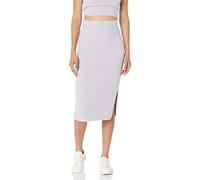 The Drop Women's Omari Cozy Sweater Skirt, Dusty Purple, L