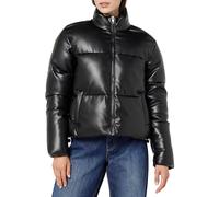 The Drop Women's Priscilla Vegan Leather Puffer, Black, XS