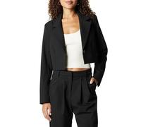 The Drop Women's Reims Cropped Blazer, Black, M