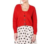 The Drop Women's Sari Cropped Button-Front Cardigan Cardigans (Pack of 1)