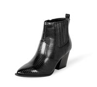 The Drop Women's Sia Pointed-Toe Western Ankle Boot, Multicolour, 3
