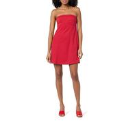 The Drop Women's Vienna Strapless Babydoll Mini Dress, Barbados Cherry, S