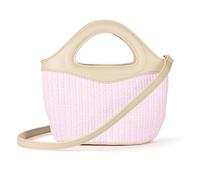 The Drop Women's Xiomara Mini Tote Light Pink Raffia, One Size