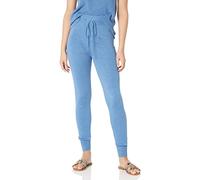 The Drop Women's Yara Ribbed Pull-on Sweater Jogger, Blue Saphire, 4XL Plus, Plus Size