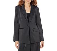 The Drop Women's Zeke Silky Stretch Blazer, Black, S