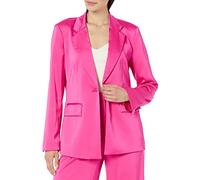 The Drop Women's Zeke Silky Stretch Blazer, Hot Pink, L