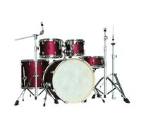 The Drum Kit Has 5 Drums And 3 Cymbals, The Band Plays Percussion Instruments