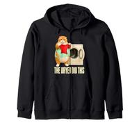 The Dryer Did This Funny Cat Meme Humor Lover Fat Mom Kids Zip Hoodie