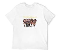 The Dubliners Irish Folk Band Pogues Transatlantic Mens T-Shirt White Unisex Tee L
