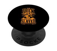 The Duck Slayer - Funny Duck Hunting PopSockets Adhesive PopGrip