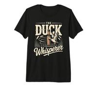 The Duck Whisperer Funny Duck Hunting Call Premium T-Shirt