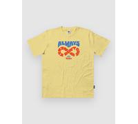 The Dudes Always Never Seasonal T-Shirt custard L