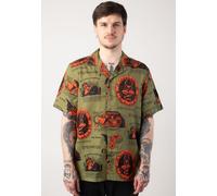 The Dudes - Beelzebud Green Hawaiian - Shirt - green - M - 100% Lyocell,Viscose M