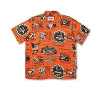 The Dudes Beelzebud Red Hawaiian Shirt Short-sleeved Shirt multicolour L