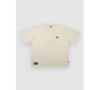 The Dudes D Classic Oversize Heavyweight T-Shirt almond milk L