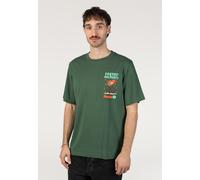 The Dudes - Earthly Delights Bottle Green - T-Shirt - green - L - 100% Organic Cotton L