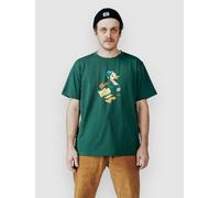 The Dudes Fduck T-Shirt bottle green XXL