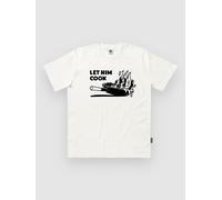 The Dudes Let Him Cook Classic Standard T-Shirt white S