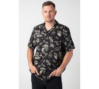The Dudes - Rack And Rall Hawaiian - Shirt - black - XL - 100% Lyocell,Viscose XL