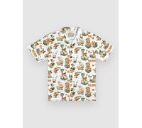 The Dudes Wasted Dudes Hawaiian Shirt offwhite S
