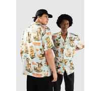 The Dudes Wasted Dudes Pistachio Hawaiian Shirt multicolor S