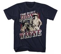 The Dukes On Horseback Mens T Shirt Western Cow Hero Legend Icon