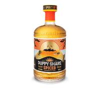 The Duppy Share Spiced Rum - Caribbean Rum 70cl (ABV 37.5%) | An Award-Winning Blend of 2-Year Aged Caribbean Rums | Uniquely Complex Golden Rum | Perfect for your Favourite Rum Cocktail