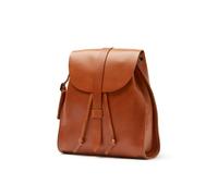 The Dust Company Leather Backpack in Cuoio Brown Mod 130