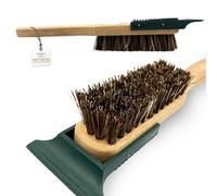 The Dustpan & Brush Store Boot Brush Mud Remover With Scraper Stiff Bristles Brush To Remove Dirt And Muds For Footwears