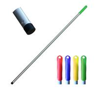 The Dustpan & Brush Store Colour-Coded Aluminium Mop & Broom Handle 120Cm Universal Screw Fit - Green
