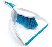 The Dustpan & Brush Store Dustpan And Brush Set Blue Soft Grip Hand Brush Floor Cleaning Tool