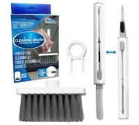 The Dustpan & Brush Store Electronic And Keyboard Cleaning Kit 5 In 1 Multi-Tool Brush With Keycap Puller
