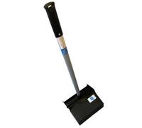 The Dustpan & Brush Store Heavy Duty Long Handled Lobby Dustpan Commercial Sweeping Pan