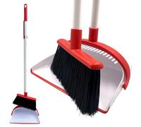 The Dustpan & Brush Store Long Handled Dustpan And Brush Set Reduce Bending Dustpan And Sweeping Brush