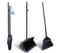 The Dustpan & Brush Store Long Handled Upright Dustpan And Brush Set Large Dustpan With Soft Broom
