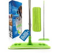 The Dustpan & Brush Store Microfibre Mop With Washable Removable Cleaning Pad - Ideal For Laminate, Wood, Tile & Hardwood Floors
