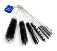 The Dustpan & Brush Store Pack Of 10 Assorted Sizes - Kettle Spout Brush And Teapot Nozzle Brush Set
