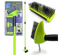 The Dustpan & Brush Store Weed Brush Outdoor Garden Weeding Tool For Block Paving - Remove Weeds And Moss From Patios