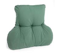 The Duvet & Pillow Company Back Posture Support Cushion with Lumbar Section - HOME OFFICE/WORK FROM HOME - Choice of Colours - MADE IN UK (Teal)