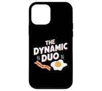 The Dynamic Duo Bacon Eggs Funny Breakfast Lover Case for iPhone 12 mini