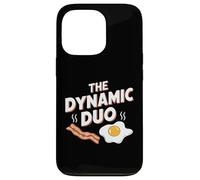 The Dynamic Duo Bacon Eggs Funny Breakfast Lover Case for iPhone 13 Pro