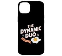 The Dynamic Duo Bacon Eggs Funny Breakfast Lover Case for iPhone 14 Plus