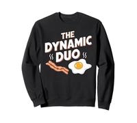 The Dynamic Duo Bacon Eggs Funny Breakfast Lover Sweatshirt