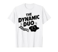 The Dynamic Duo Bacon Eggs Funny Breakfast Lover T-Shirt