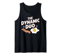 The Dynamic Duo Bacon Eggs Funny Breakfast Lover Tank Top